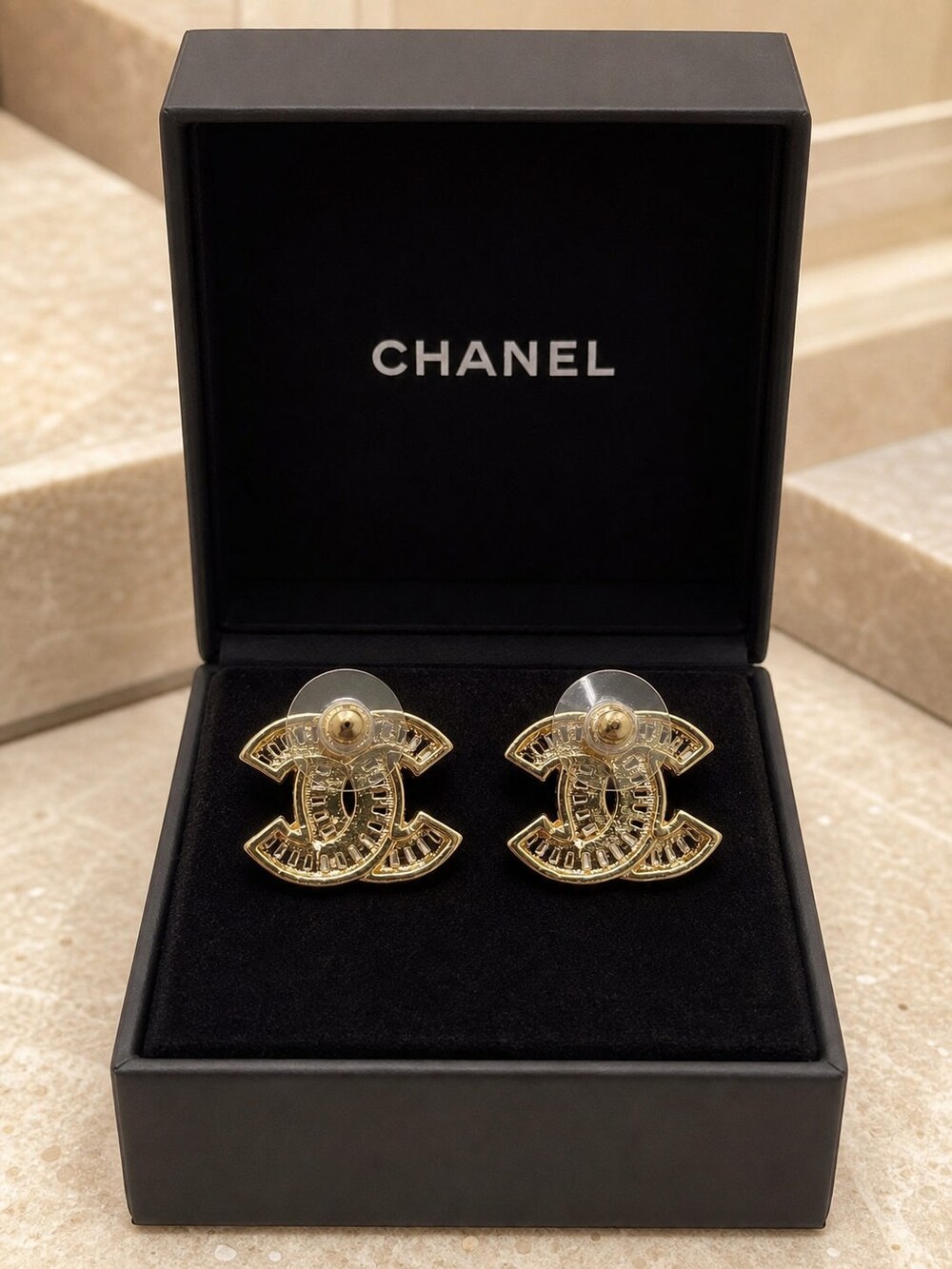 CHANEL Classic Parisian Earrings Style 9 | New with Box - Picture 6 of 9